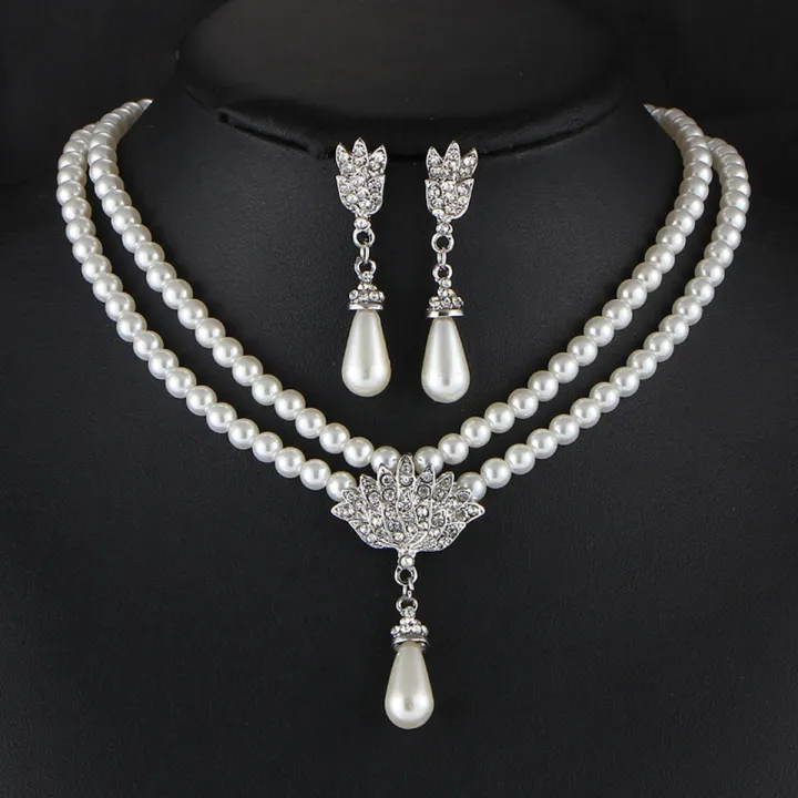 Pearl Jewelry Set