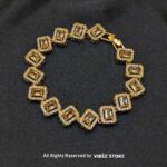 Golden Radiance Crystal Bracelet